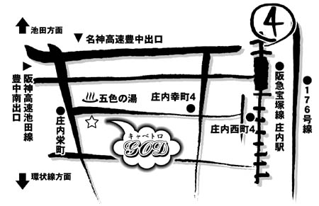 �L���x�g���Ă�GOD�n�}